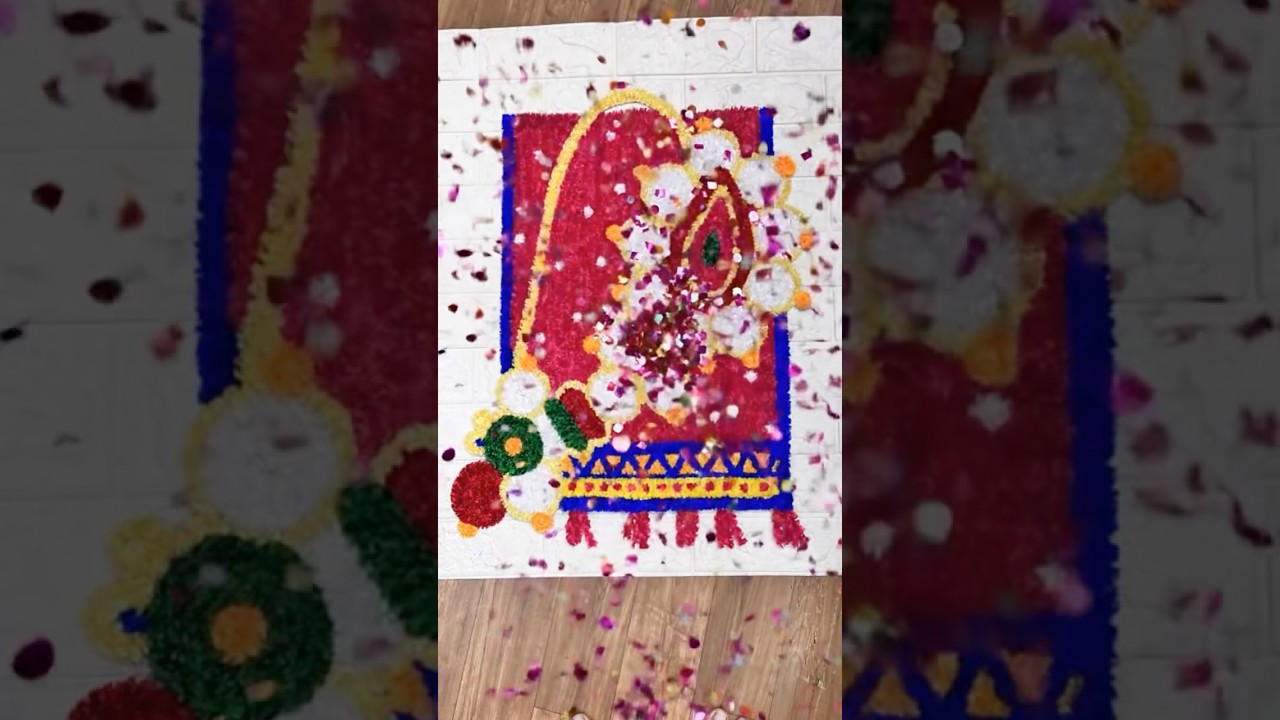 Rangoli mat class Rs 399/-