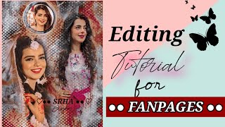 Fanpage Edit Tutorial || Blend Edit || EDITING WORLD