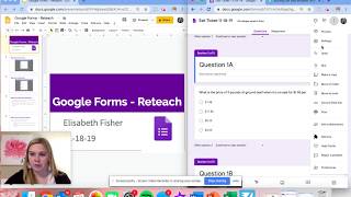 Instructional Technology - Reteach Google Forms - Elisabeth Fisher