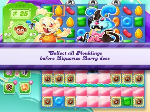 Candy Crush Jelly Saga Level 1212 (3 stars, No boosters)