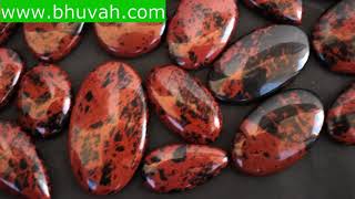 Mahogany Obsidian Cabochon Mahogany Obsidian Stone Mahogany Obsidian Gemstone Natural Mahogany