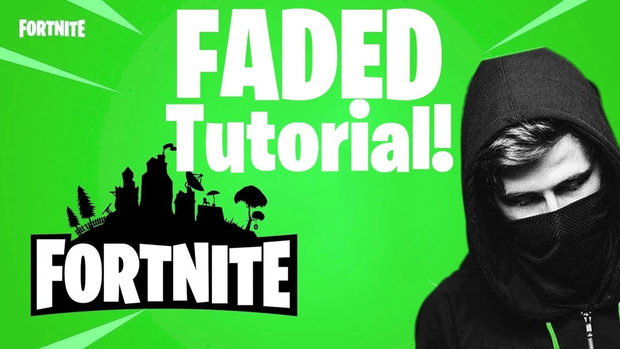 (TUTORIAL) Alan Walker - Faded | FORTNITE MUSIC BLOCKS