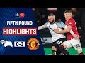 Ighalo Inspires in Rooney Reunion | Derby County 0-3 Manchester United | Emirates FA Cup 19/20