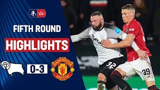 Ighalo Inspires in Rooney Reunion | Derby County 03 Manchester United | Emirates FA Cup 19/20