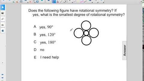 Geometry Transformations Identifying Symmetry Pt 2 Q56