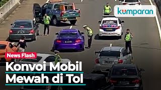 Gaduh Konvoi Mobil Mewah di Tol Depok-Antasari: Hanya Ditegur, Harusnya Ditilang