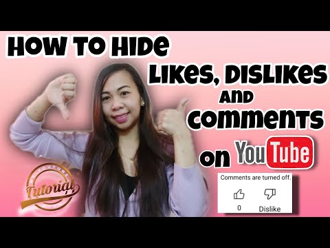 HOW TO HIDE LIKES, DISLIKES & COMMENTS ON YOUTUBE/ Mommy kikay's vlog