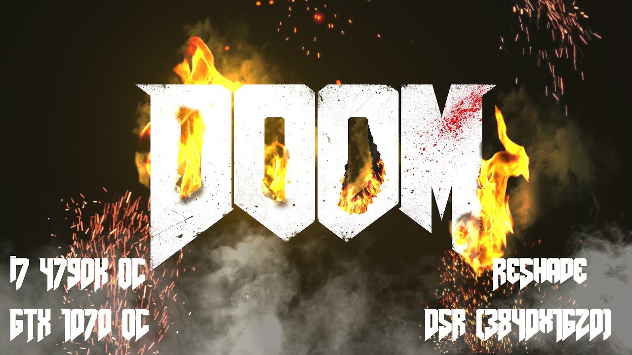 DOOM + ReShade by Artorias & DSR (3840x1620)