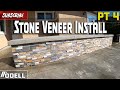How to Install Stone Veneer on a Block Wall (Part 4)