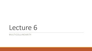 Lecture 6