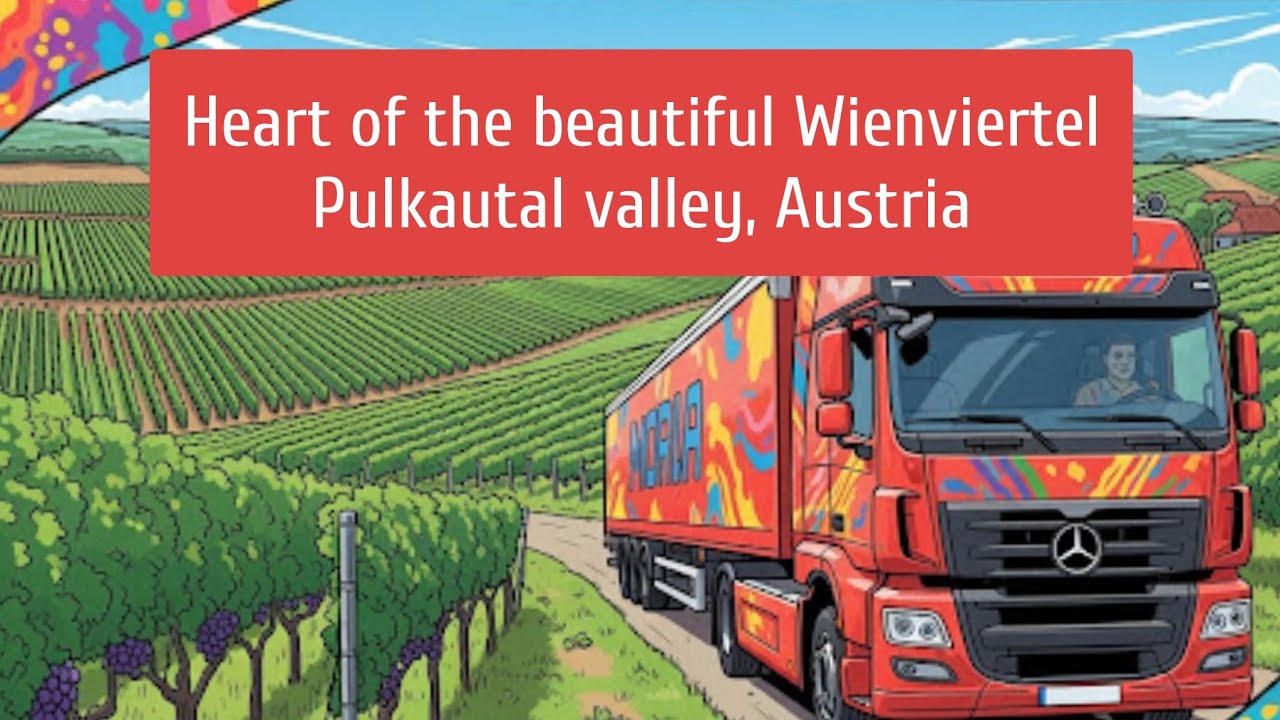 Heart of the beautiful Wienviertel, Pulkautal valley Austria 