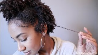 Shingling Method Works On 4c Hair Pt 2 Rain Maya