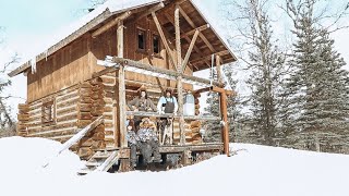 *Part 1* Traveling the Frozen Rivers of ALASKA! | Visiting our Remote Cabin for the 1st Time!