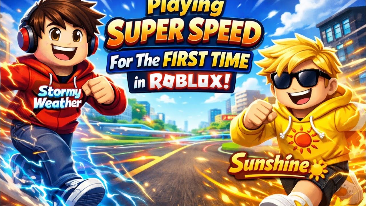 Playing super speed tycoon for the first time in #roblox