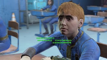 Fallout 4. Telling the class how badass I am. Short Stories Quest. Vault 81