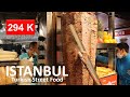 Delicious Turkish Street Food Tour In Istanbul  | January 2022 | 4K