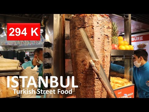 Istanbul | Turkish Sweets | Street Food Tour 4K