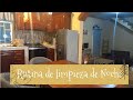 RUTINA DE LIMPIEZA NOCTURNA DE MI CASA PEQUEÑA /Quitando decoración/preparando mi hogar para NAVIDAD