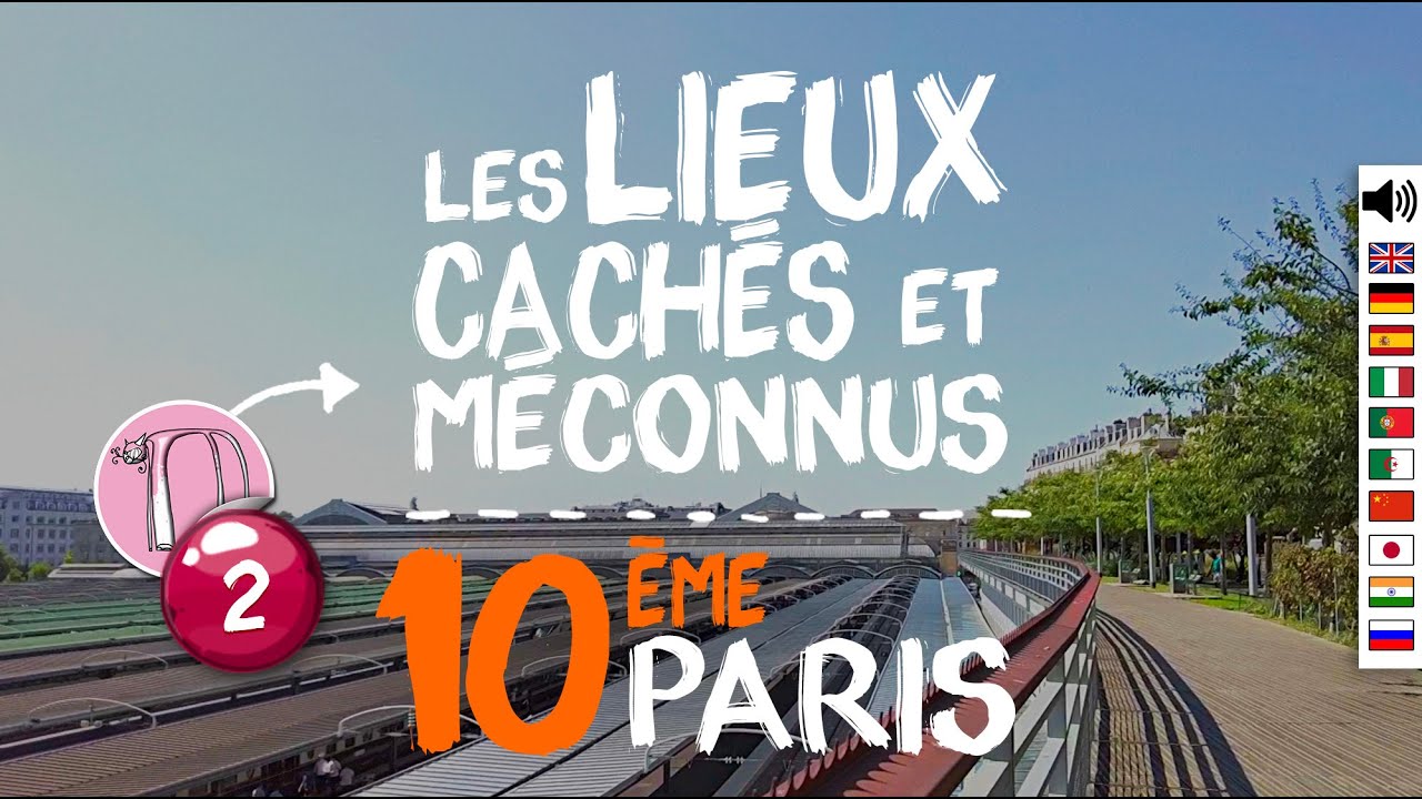 231. Скрытый, тайный и малоизвестный Париж | Экскурсия по 10-му округу Парижа (2)