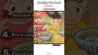 Ranking The Best Ponyo Moments