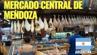 Recorriendo el Mercado Central de Mendoza, Argentina 🇦🇷