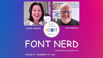 Episode 74: Font Nerd