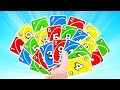 I STILL WON With THIS MANY CARDS! (Uno)