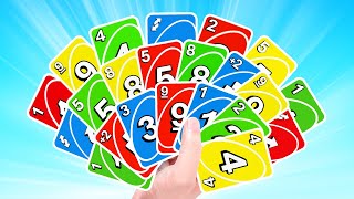 I STILL WON With THIS MANY CARDS! (Uno)