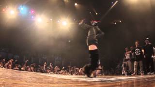 IBE 2013 - BBoy Blond - 21 rounds elbow spin