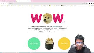 how to use wow js library || by mithun sarker