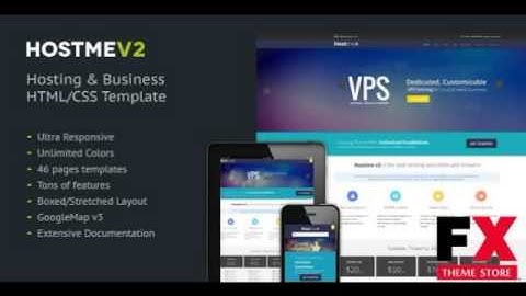 Preview Hostmev2 - Responsive HTML5 Template TForest