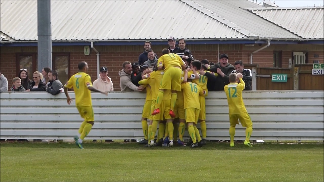 Thurrock FC Goal Vs Maldon & Tiptree FC - Ryman League North Play-Off Final 2017