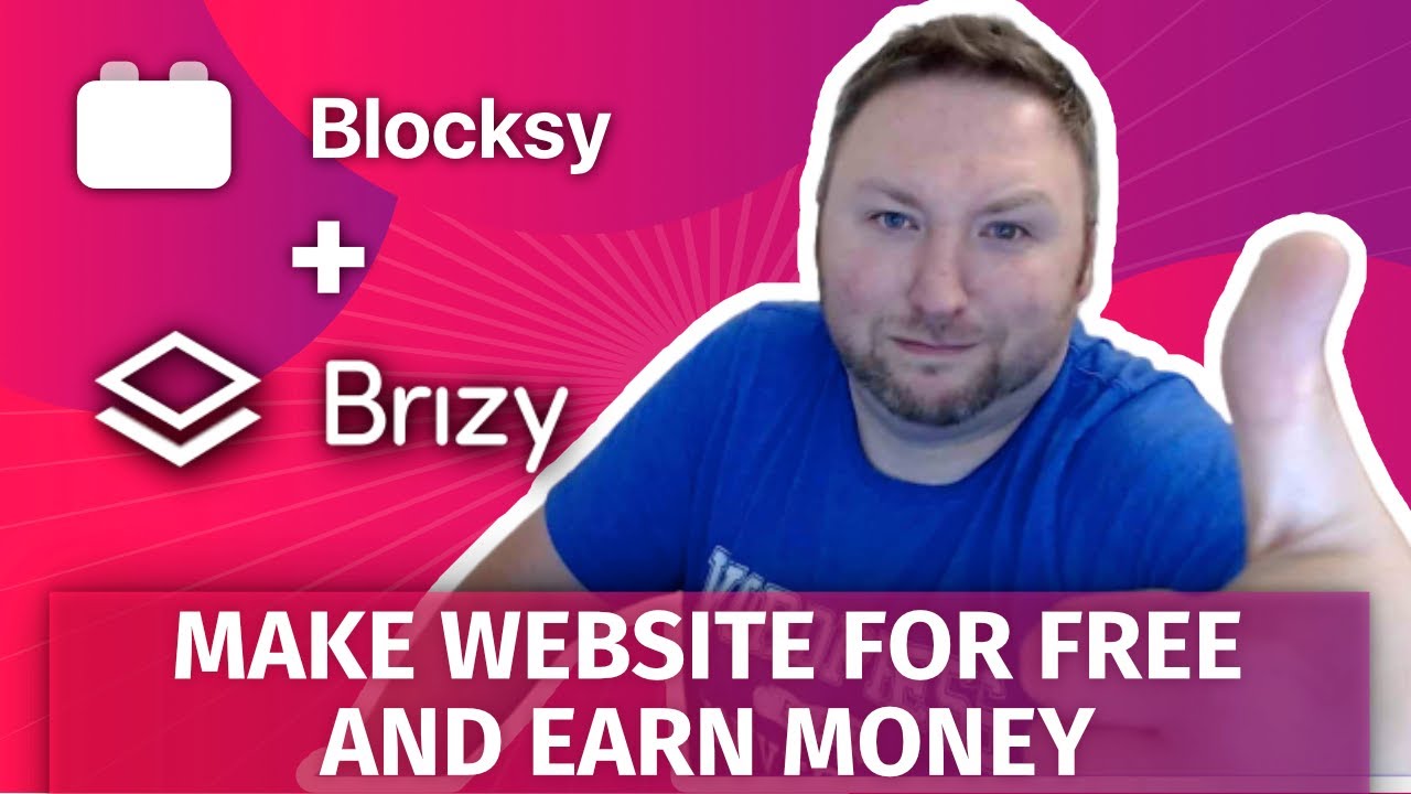 Make website for free and earn money (Blocksy + Brizy)