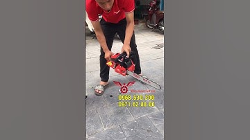 Giật 2 cái lên luôn các bác có tin được không ? Máy cưa xích Oshima OS40LT  #shorts #vinmax