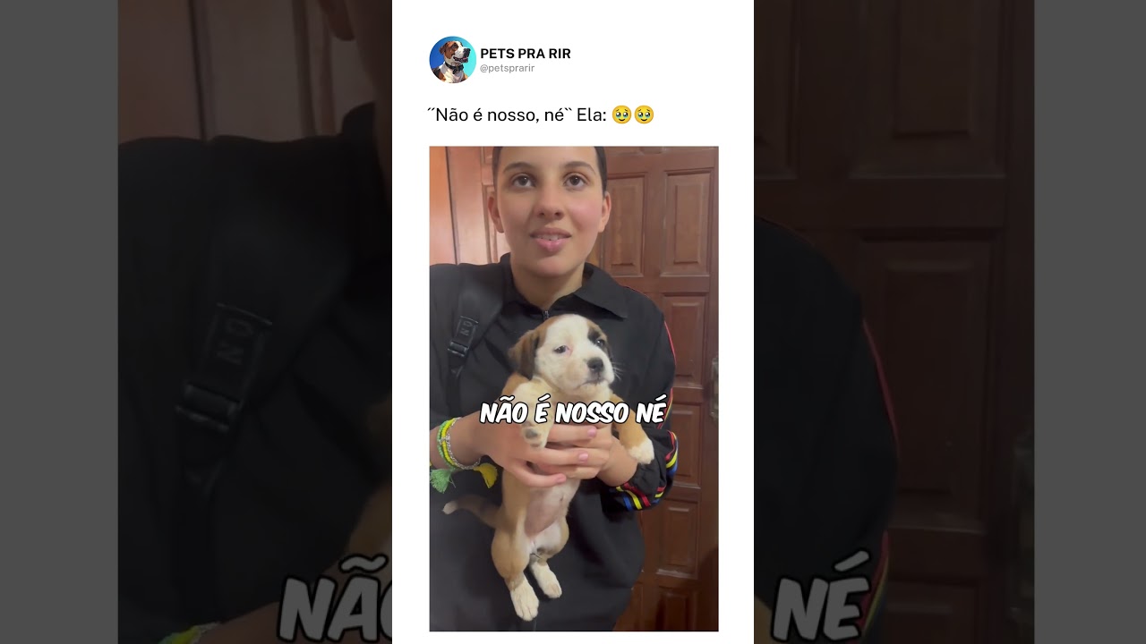 ´´Não é nosso, né`` Ela: 🥰❤️