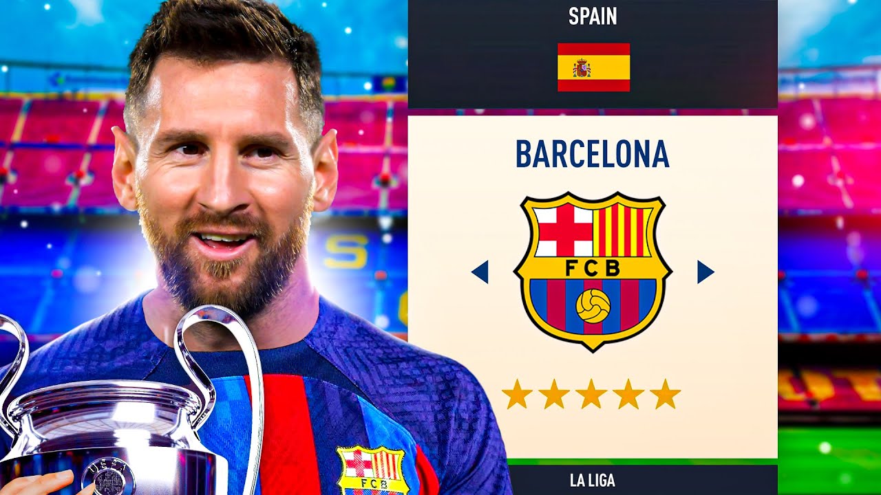 I Signed Messi Back to Barcelona