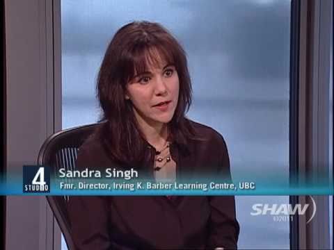 Sandra Singh on Studio 4 with Host Fanny Kiefer