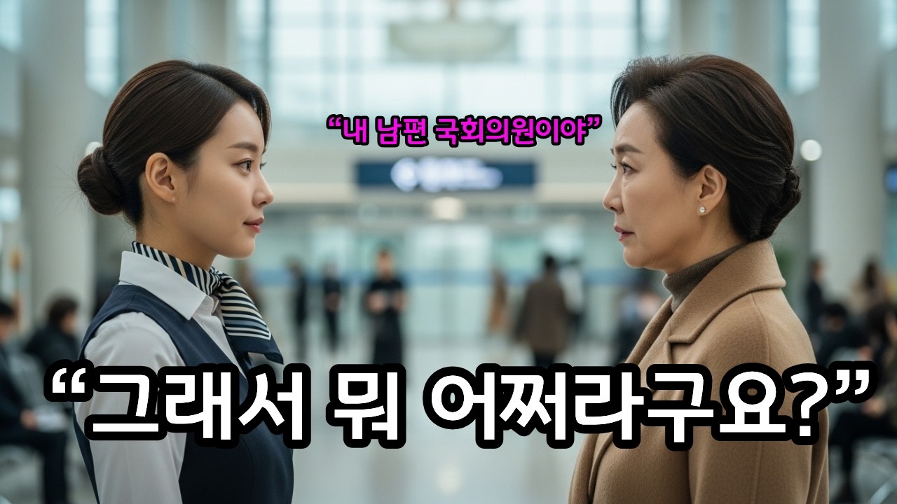 내 남편이 누군줄 알고 말하는거야? 내 남편 국회의원이야!”  “그래서 뭘 어쩌라고요 #인생사연#라디오사연#권력앞의한마디#갑질사연#감동사연