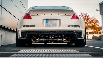 350Z REAR BASH BAR INSTALL PART II | ZerofuckZ  Ep. 88