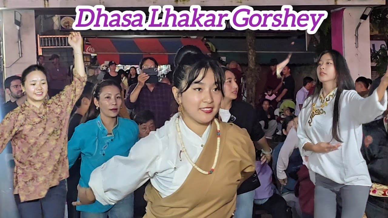Dhasa Lhakar Gorshey|| Tinetan Gorshey tibetan#gorshey#dance New Song 🎵 