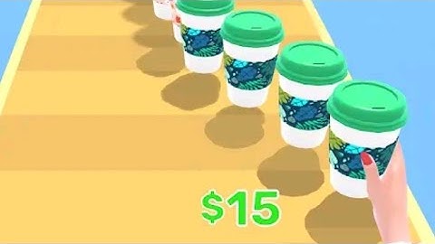 Coffee Stack MAX LEVEL 🌈🌆 Gameplay All Levels Walkthrough iOS, Android New Game