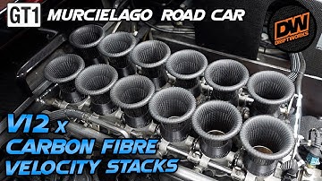 Murcielago V12 Carbon snelheidsstapelgeluid - GT1 Lamborghini-project