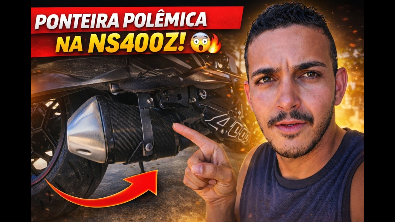 Como fiz a adaptação da Ponteira Esportiva para NS400z 