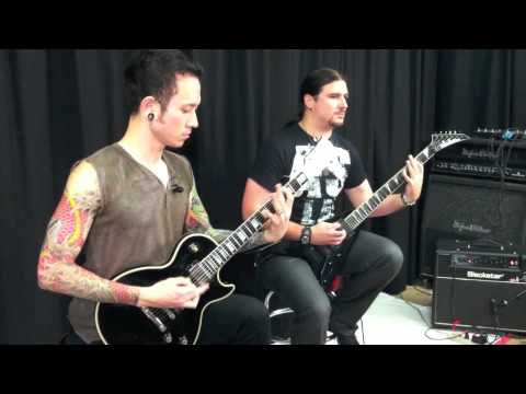 Trivium in the Guitar World Studio