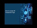 How to create oracle ar transaction types