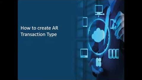How to create Oracle AR Transaction types