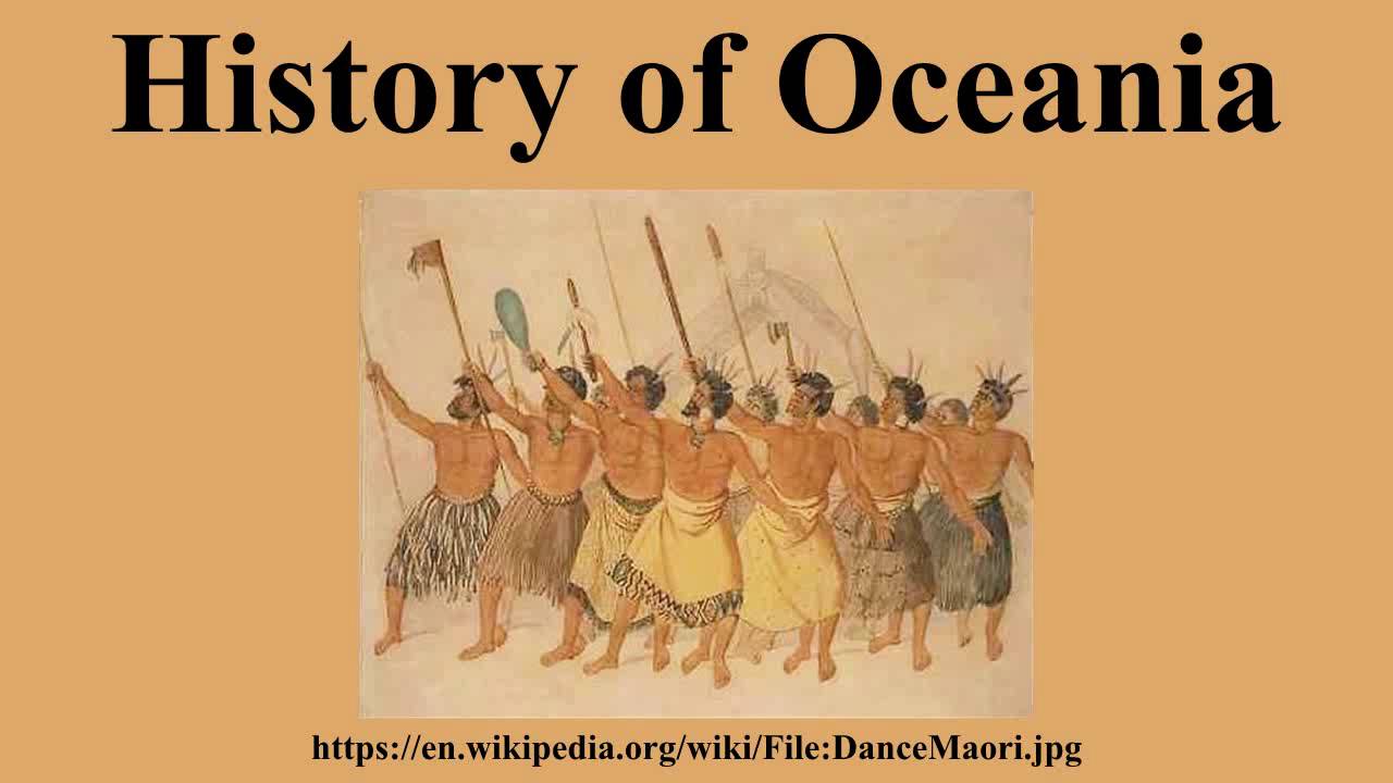 History of Oceania