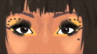 Stardoll Make-Up Tutorial- Halloween Look- Cute Bumble Bee Inspired Look (#87)