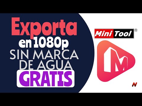 MiniTool MovieMaker Mejor software de edición de video 100% GRATIS