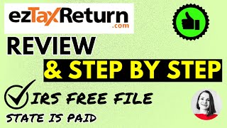 ezTaxReturn 2023: टैक्स सॉफ्टवेयर समीक्षा और चरण दर चरण || IRS निःशुल्क फाइलिंग screenshot 5